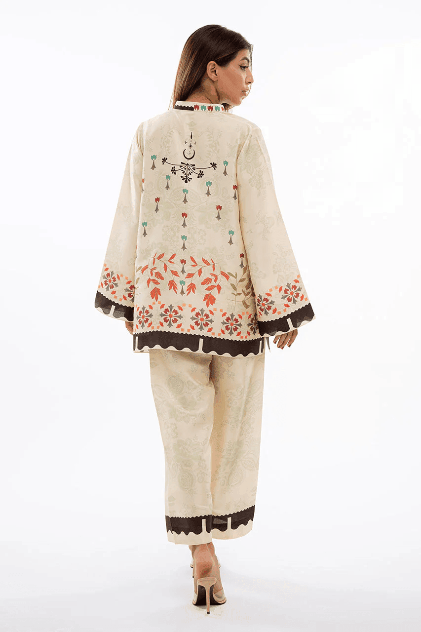 Women's Korean BSY Velvet Co-Ord Set - Digital Printed - SEEANS