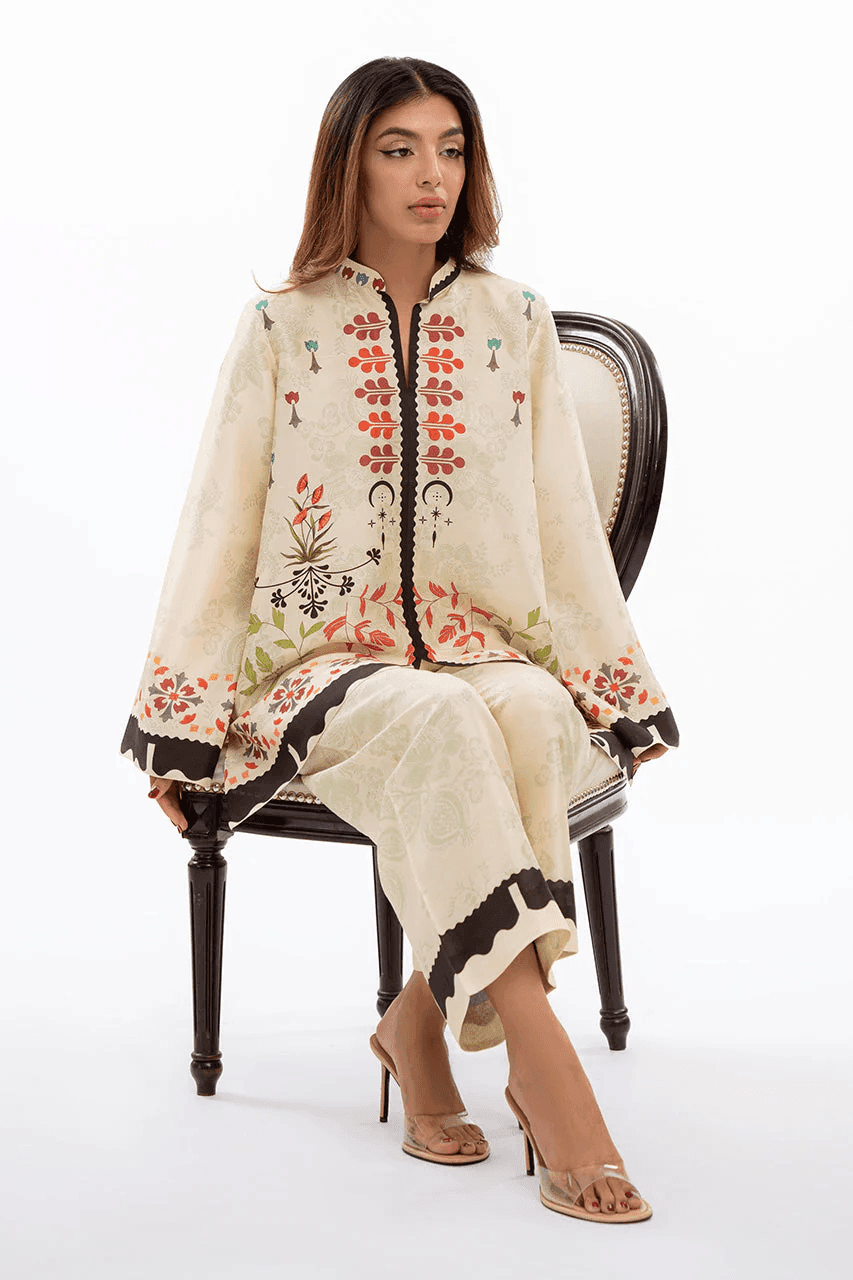Women's Korean BSY Velvet Co-Ord Set - Digital Printed - SEEANS