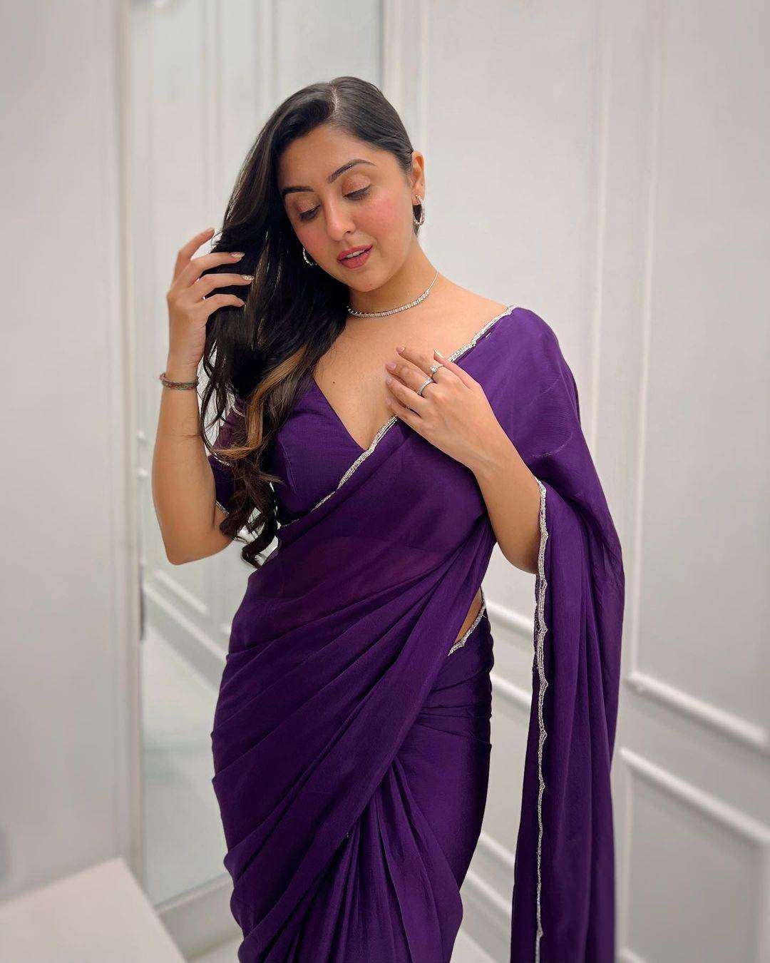 Festival Special Soft Silk Saree with Handwork Designer Blouse - SEEANS