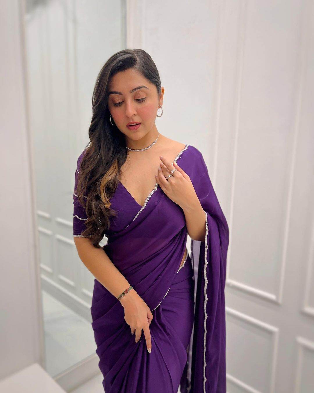 Festival Special Soft Silk Saree with Handwork Designer Blouse - SEEANS
