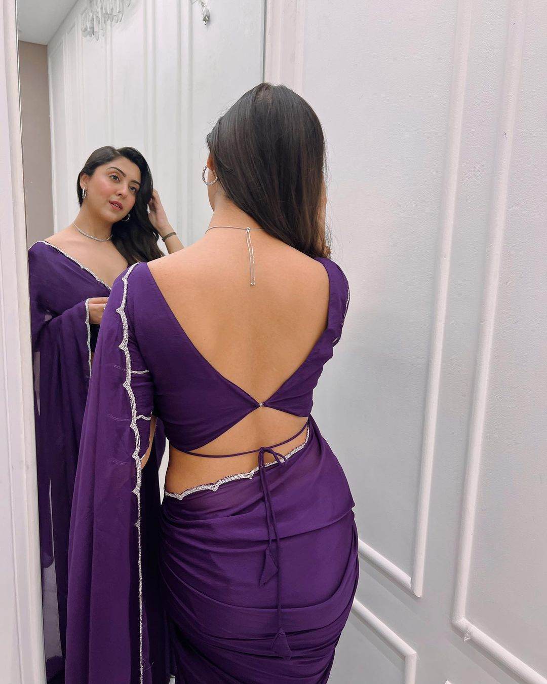 Festival Special Soft Silk Saree with Handwork Designer Blouse - SEEANS