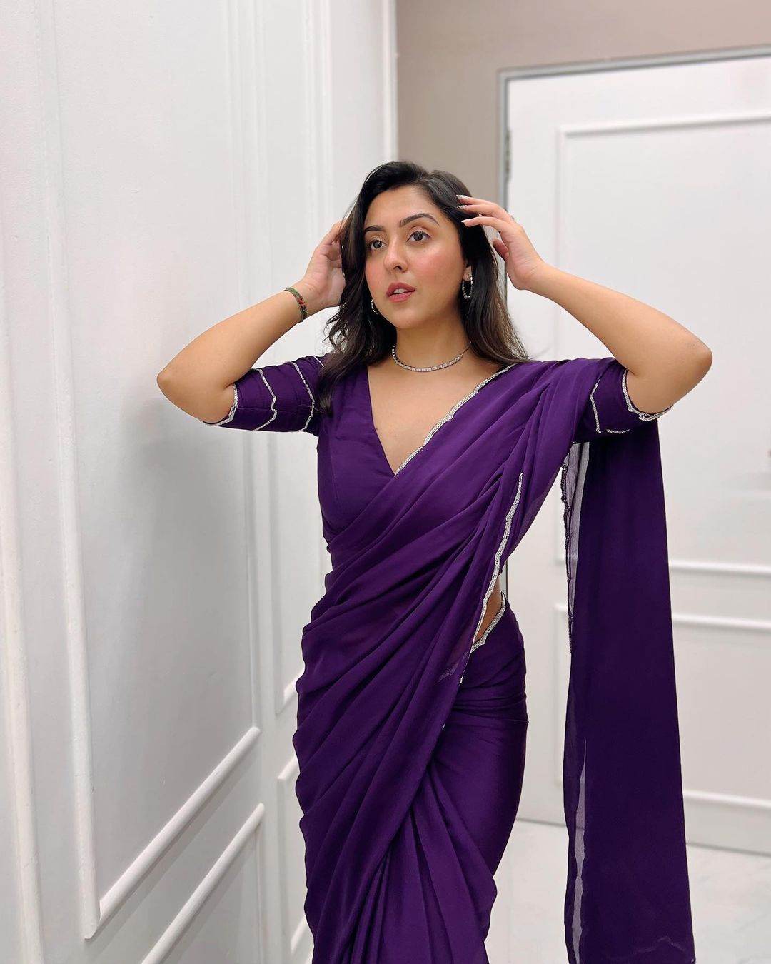 Festival Special Soft Silk Saree with Handwork Designer Blouse - SEEANS