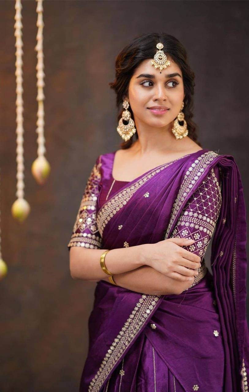 Designer Chinon Embroidered Lehenga Choli with Dupatta | Fully Stitched - SEEANS