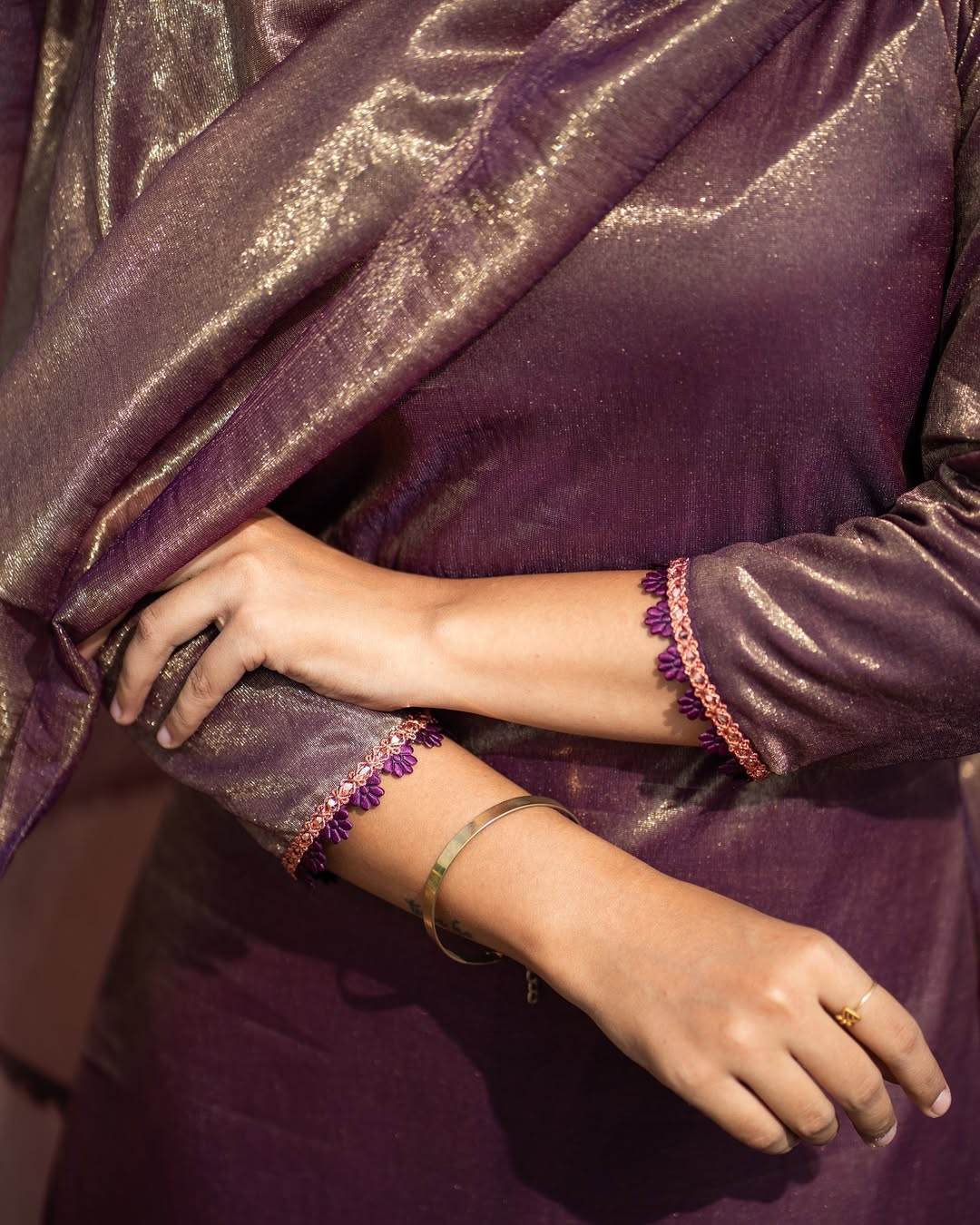 Women's Kurti and Dupatta Set - Space Silk Fabric | XS to XXL Sizes | 4 Colour Options - SEEANS