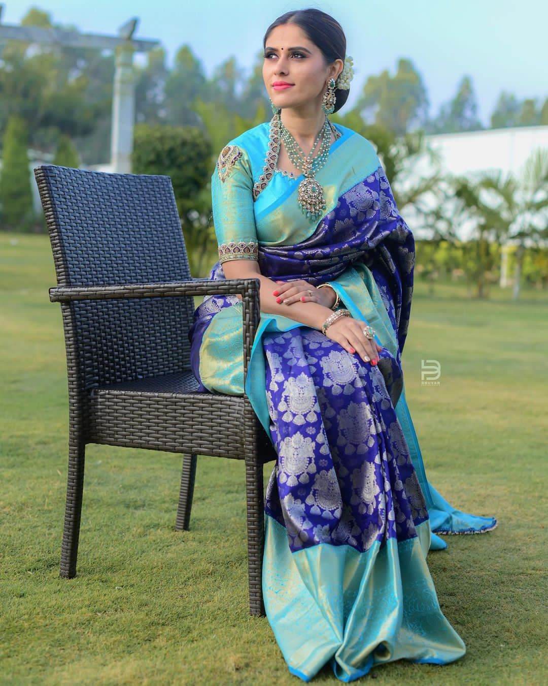 Kanjivaram Soft Litchi Silk Saree – Elegant & Comfortable Choice - SEEANS