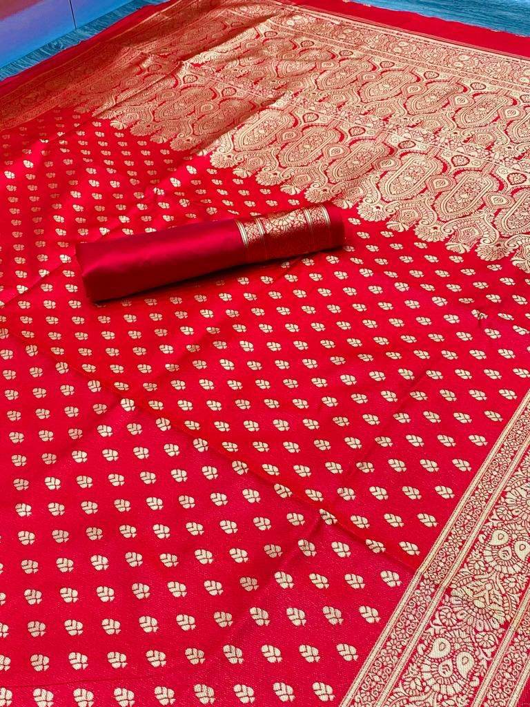 Kanjivaram Soft Litchi Silk Saree | Luxurious & Comfortable Design - SEEANS